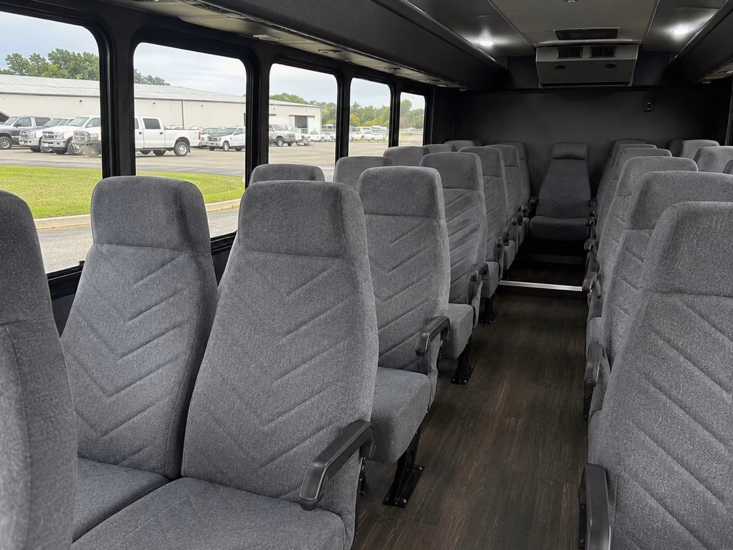 15 passenger minibus inside