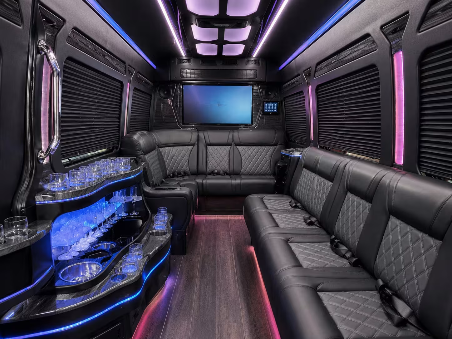 corporate game day transportation in johns creek