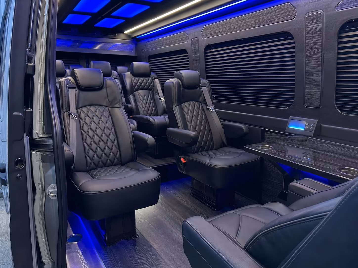 sprinter van transportation for groups and events across johns creek
