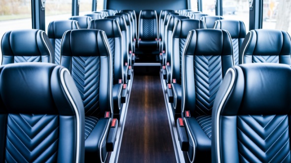 johns creek 20 passenger minibus inside