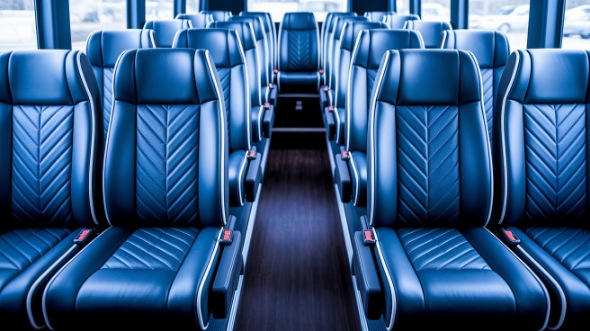 johns creek 25 passenger minibus inside