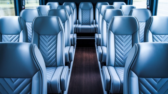 johns creek 30 passenger minibus inside