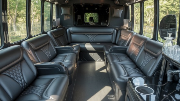 party bus rental interior johns creek